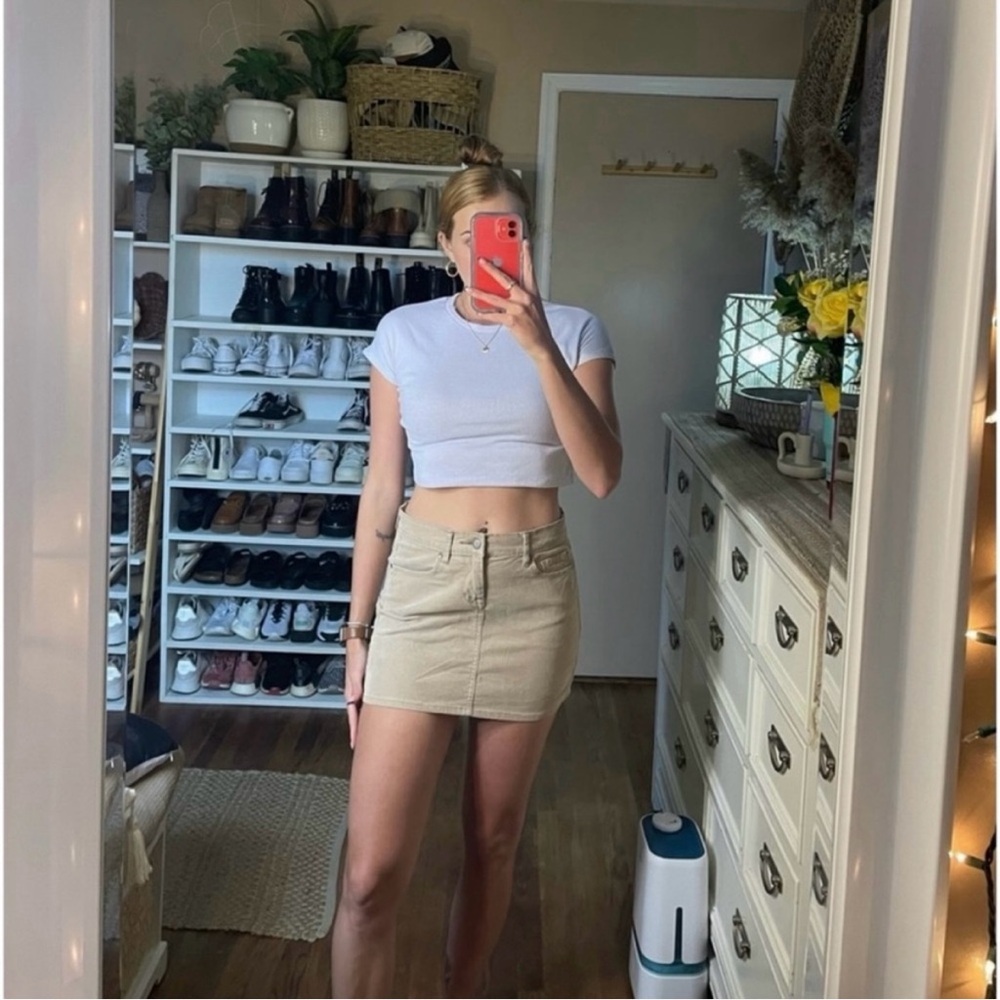 Old Navy corduroy mini skirt